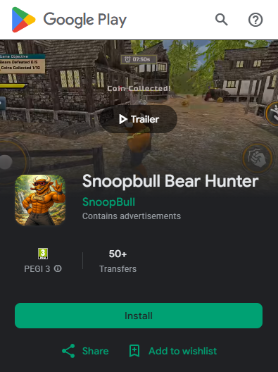 PlayStore Game Download